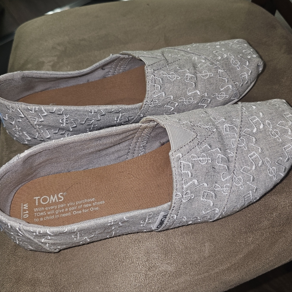 Music Notes Toms Shoes